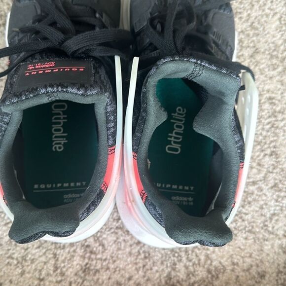 Adidas EQT Support ADV Primeknit Core Black Turbo White 7 - Picture 5 of 8